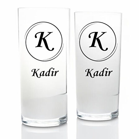 Kişiye Özel Rakı Bardağı 2 Adet