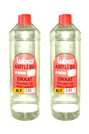 Asitli Su (akü Asiti) 1lt+1lt=2lt