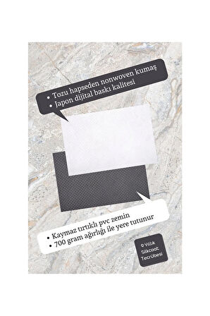 Dışarıdan Stres Getirmek Yasaktır Sevimli Çift Temalı Kapı Önü Paspası