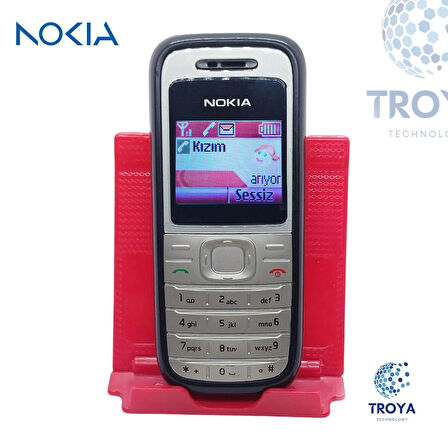 Nokia 1208 Renkli Ekran,Tuşlu Cep Telefonu, Sıfır, Sağlam Yapı, El Feneri, Asker Telefonu, Anne Baba Telefonu