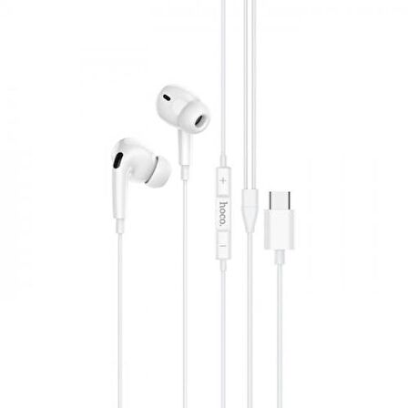 Coofbe Hc Seri 120Cm Profesyonel HD Mikrofonlu Kablolu Kulakiçi Type-C Kulaklık Type-C Kulaklık