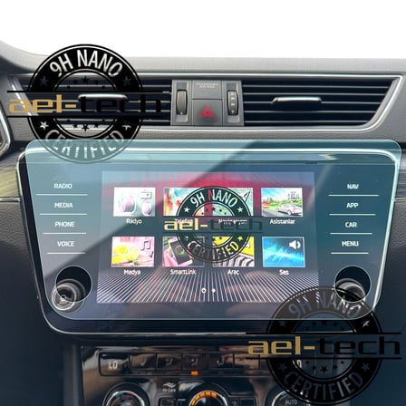 Skoda Superb Uyumlu Navigasyon 9h Nano Ekran Koruyucu 2020-2023