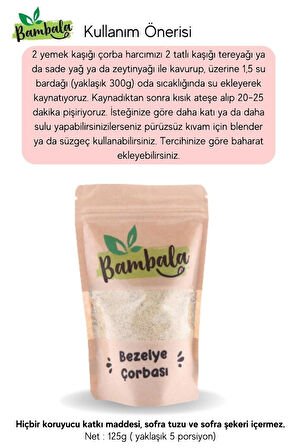 Bezelye Çorbası (125G)