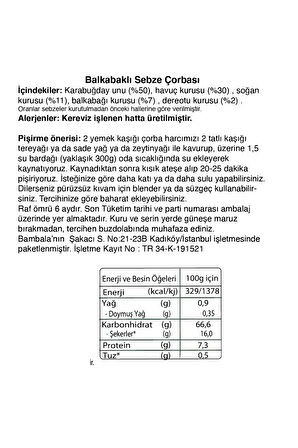 Balkabaklı Sebze Çorbası ( 125g)