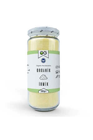 Organik İrmik 330 Gr
