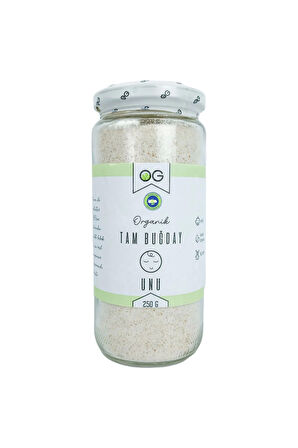 Organik Tam Buğday Unu +8 Ay 250 Gr