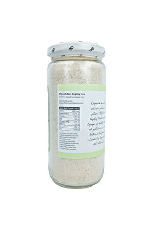 Organik Tam Buğday Unu +8 Ay 250 Gr