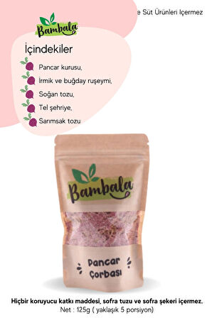 Pancar Çorbası Harcı 125g