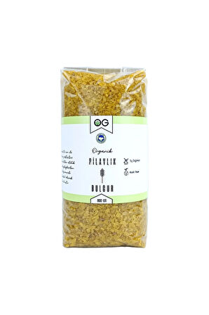 Organik Pilavlık Bulgur 800 Gr
