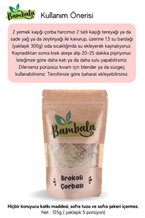 Brokoli Çorbası (125G)