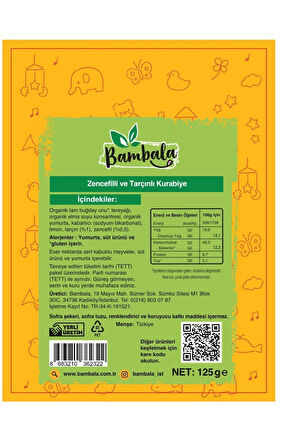 Zencefilli-tarçınlı Kurabiye 2x 125g