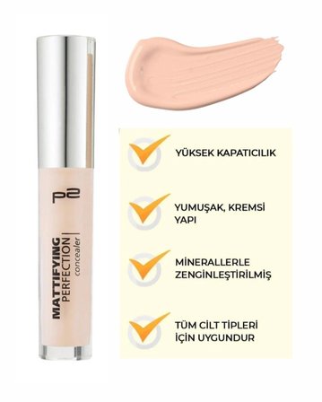 Göz Altı Kapatıcı 015 P2 Mattifying Perfection Concealer