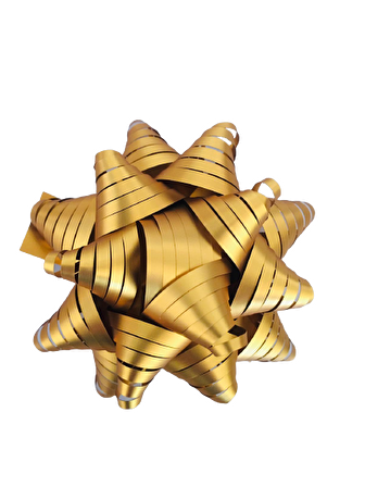 FİYONK YILDIZ MAT GOLD 9CM 2'Lİ