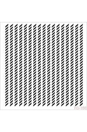 Hd166 Home Dekor Stencil 45x45