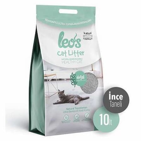 Cat Litter Doğal Bentonit İnce Taneli Kedi Kumu 2x10 Lt