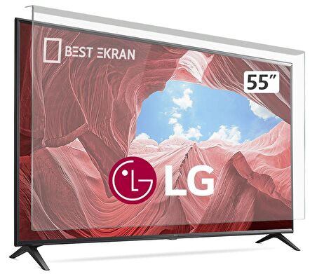 LG 55QNED80T6A TV EKRAN KORUYUCU - Lg 55" inç Ekran Webos Qned Tv Koruyucu