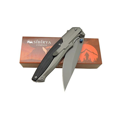 Sibirya Galaksi Hunter Knife Black