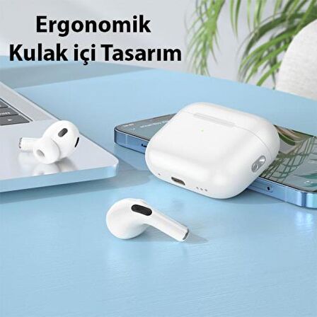 Coofbe Hc Seri Bluetooth Vers.5.3 Dokunmatik IPX-5 HıFı Ses Gürültü Engelleyici Bluetooth Kulaklık