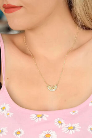 HEYF Zirkon Taşlı Bayan Kolye