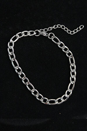 HEYF 316L Çelik Klasik Model Gümüş Renk Erkek Bileklik