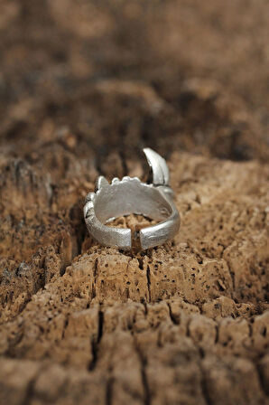 HEYF Ayarlanabilir Diş Tasarımlı Erkek Yüzük