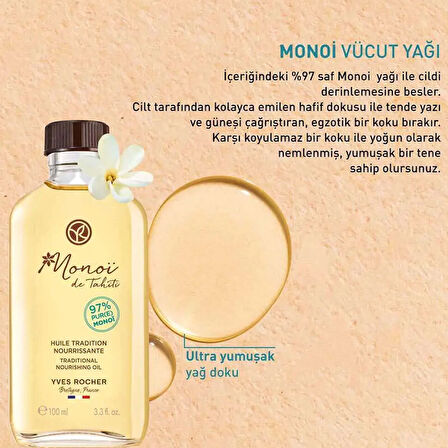 Yves Rocher Monoi Vücut Yağı 100 ml