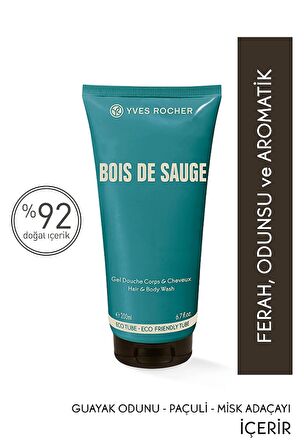 Yves Rocher Bois De Sauge - Saç Ve Vücut Şampuanı-200 Ml