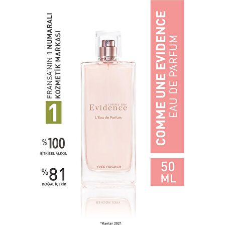 Yves Rocher Comme une Evidence - EDP 50 ml 25327