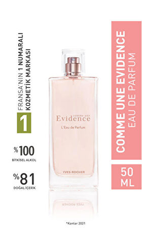 Yves Rocher Comme Une Evidence Edp 100 ML Kadın Parfümü