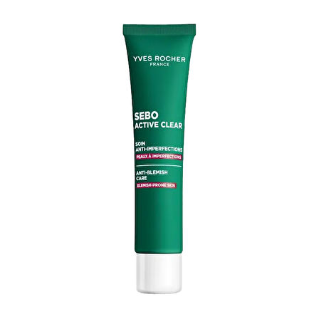Yves Rocher Sebo Active Clear Arındırıcı Botanik Aktif Kompleks Jel Krem 40 ml