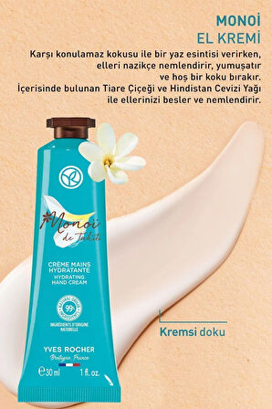 Monoi El Kremi-30 ml + Isana Vazelin Yoğun Bakım 125 ml