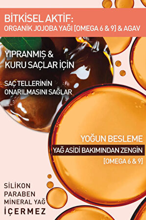 Yves Rocher Yıpranmış Saçlar Için (reparation) Onarıcı Prebiyotik Saç Maskesi - Vegan-200 Ml