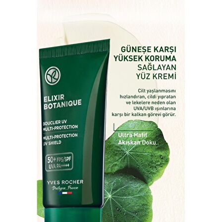 Yves Rocher Yaşlanma Karşıtı Bitkisel Antioksidan Bakım Elixir Botanique-vitamin E-50 Spf Yüz Kremi-30 ml 55732