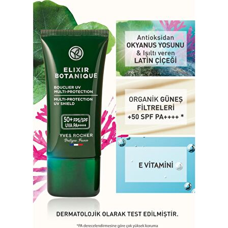 Yves Rocher Yaşlanma Karşıtı Bitkisel Antioksidan Bakım Elixir Botanique-vitamin E-50 Spf Yüz Kremi-30 ml 55732