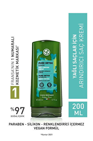 Yağlı Saçlar Arındırıcı Saç Kremi - Vegan-200 ml + La Roche Posay Jel