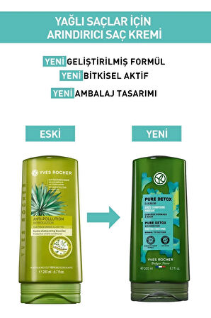 Yağlı Saçlar Arındırıcı Saç Kremi - Vegan-200 ml + La Roche Posay Jel