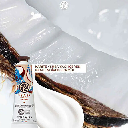 Yves Rocher Noix De Coco Nemlendirici El Kremi 30 ml