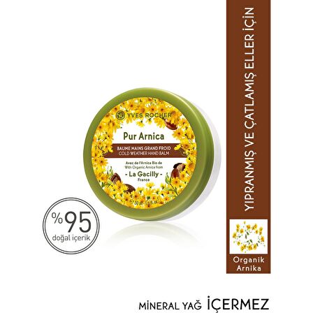 Yves Rocher Soğuğa Karşı Onarıcı Pur Arnica El Balsamı - Arnika & Shea-50 ml 74723