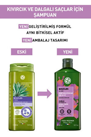 Kıvırcık Saçlar Bukle Belirginleştirici Şampuan Sülfatsız,Vegan / LaRochePosay Jel Hediye