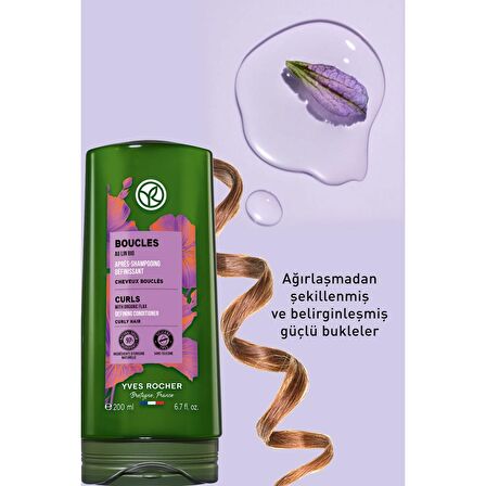 Yves Rocher Kıvırcık ve Dalgalı Saçlar İçin (Boucle) Bukle Belirginleştirici Saç Kremi - Vegan-200 ml 92620