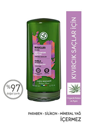 Kıvırcık ve Dalgalı Saçlar Bukle Belirginleştirici Saç Kremi - Vegan-200 ml + La Roche Posay Jel