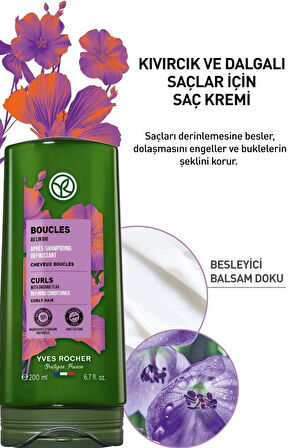 Kıvırcık ve Dalgalı Saçlar Bukle Belirginleştirici Saç Kremi - Vegan-200 ml + La Roche Posay Jel