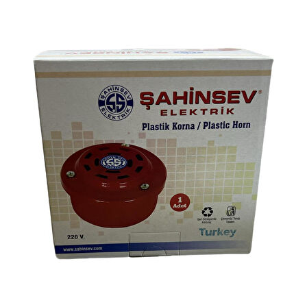ŞAHİNSEV PLASTİK KORNA
