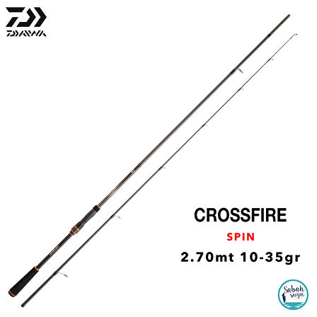 Daiwa Crossfire CF 2.70mt 10-35gr (2P) Spin Olta Kamışı