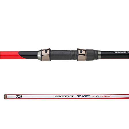 Daiwa Proteus Surf KW 420cm 100-225g 3 Parça Surf Kamışı