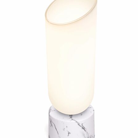 Lexon Miami Ayarlanabilir Led Lamba Beyaz Mermer