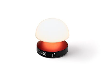 Lexon Mina Sunrise Alarm Saatli Gün Işığı Simulatörü & Aydınlatma - Koyu Kırmızı
