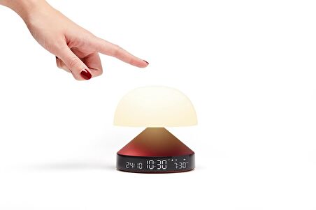 Lexon Mina Sunrise Alarm Saatli Gün Işığı Simulatörü & Aydınlatma - Koyu Kırmızı