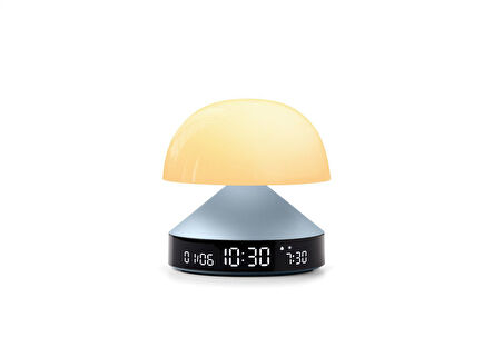 Lexon Mina Sunrise Alarm Saatli Gün Işığı Simülatörü & Aydınlatma Açık Mavi