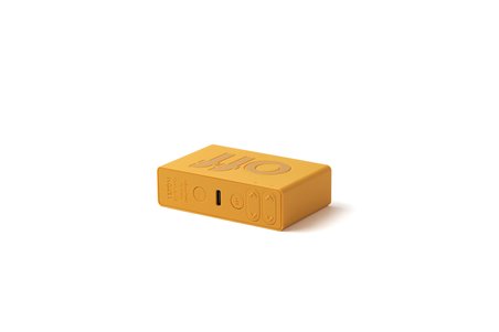 Lexon Flip Mini Şarj Edilebilir Alarm Saat Sarı